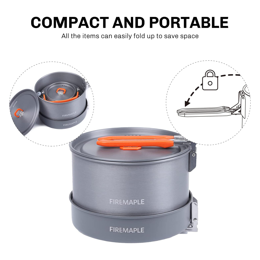 Fire Maple utensilios Camping  - Camping Cooking Pots And Pans reseña y precio
