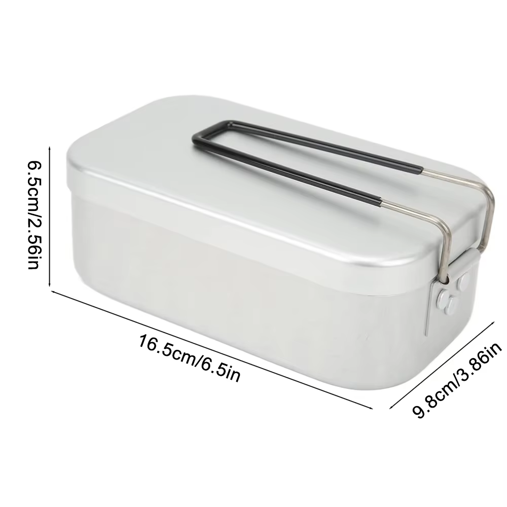 Asa plegable para caja Bento,  - Camping Cooking Tin reseña y precio