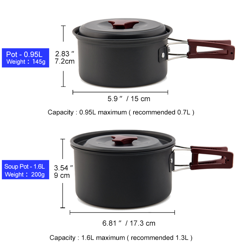 Widesea-Juego de utensilios de - Camping Cooking Trangia reseña y precio