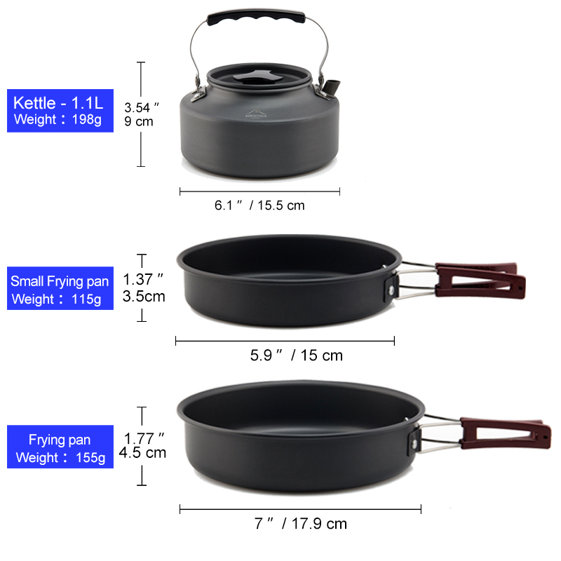 Widesea-Juego de utensilios de - Camping Cooking Trangia reseña y precio
