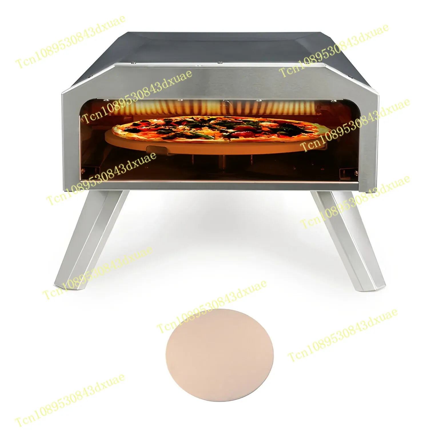 Horno de pizza a gas para acam - Camping Cooking With Gas reseña y precio