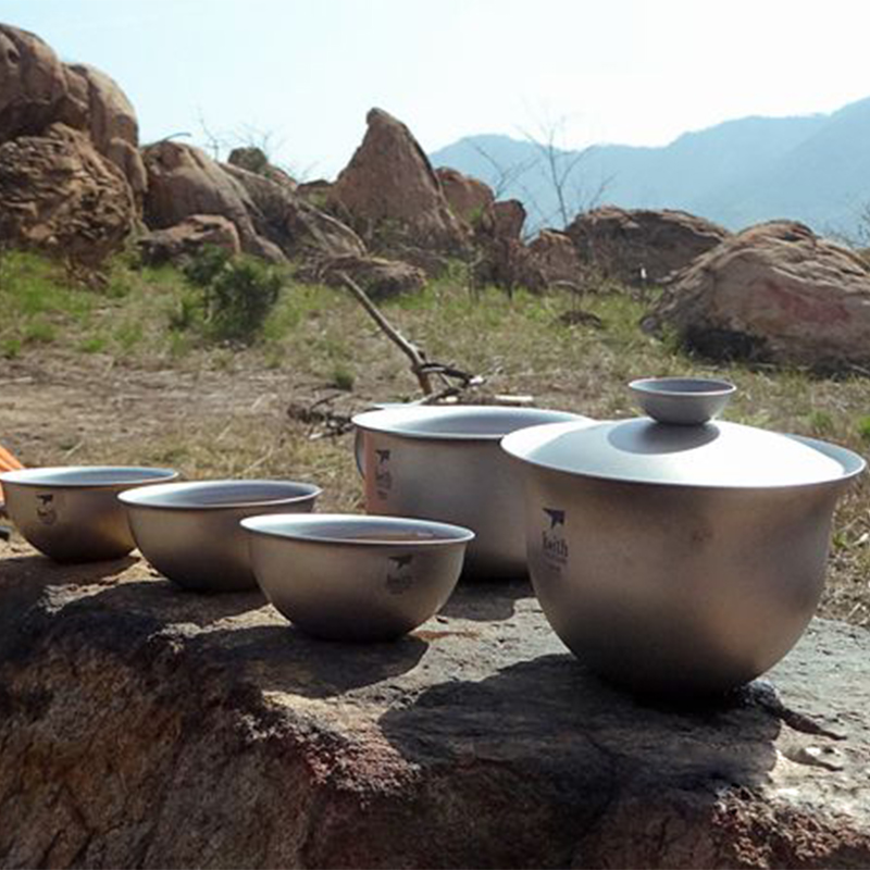 Juego de té de Kung Fu de tita - Camping Cooking Kettle reseña y precio