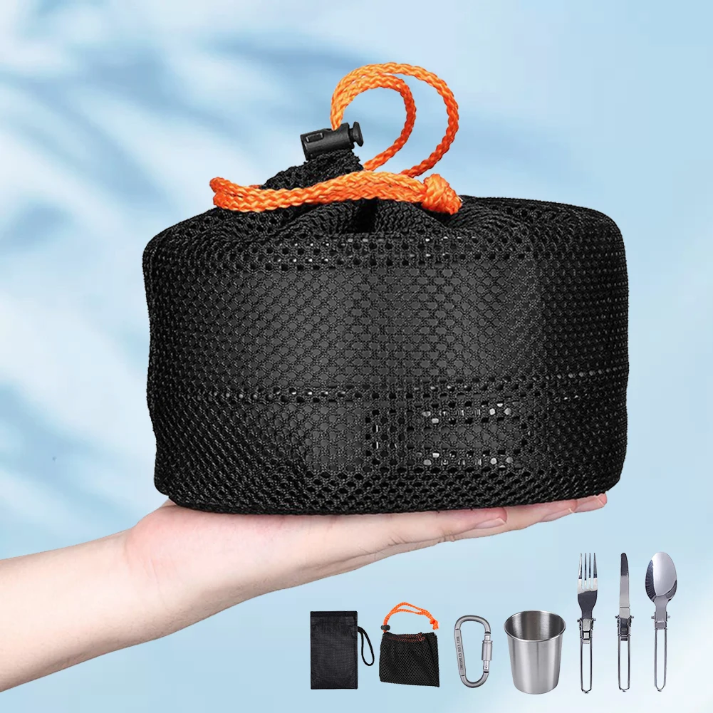 Kit de utensilios de cocina pa - Camping Cooking Pots And Pans reseña y precio