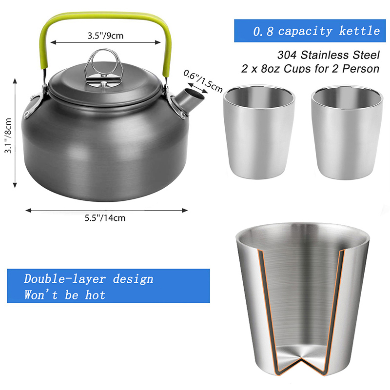 Juego de utensilios de cocina  - Camping Cooking Knife Set reseña y precio