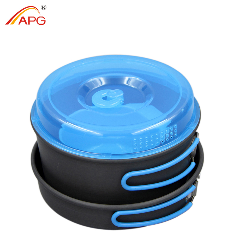 Utensilios de cocina para acam - Camping Cooking Pots And Pans reseña y precio