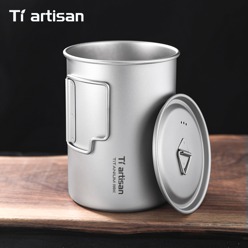 Tiartisan - Taza de Camping Pl - Camping Cooking Cup reseña y precio