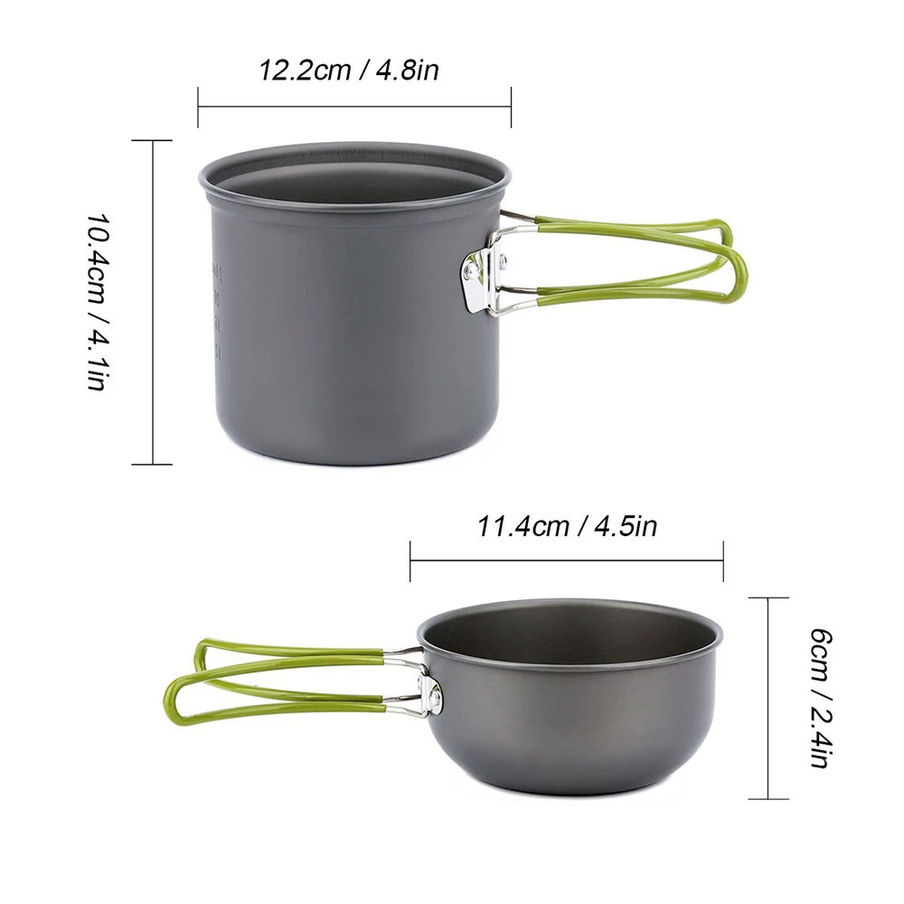 Kit de utensilios de cocina pa - Camping Cooking Kitchen Set reseña y precio