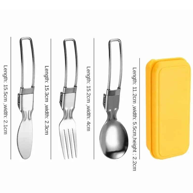 Juego de Cubiertos Portátil de - Camping Cooking Knife Set reseña y precio