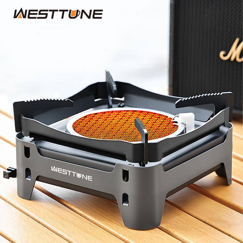 WESTTUNE Estufa de combustión  - Camping Cooking Windshield reseña y precio