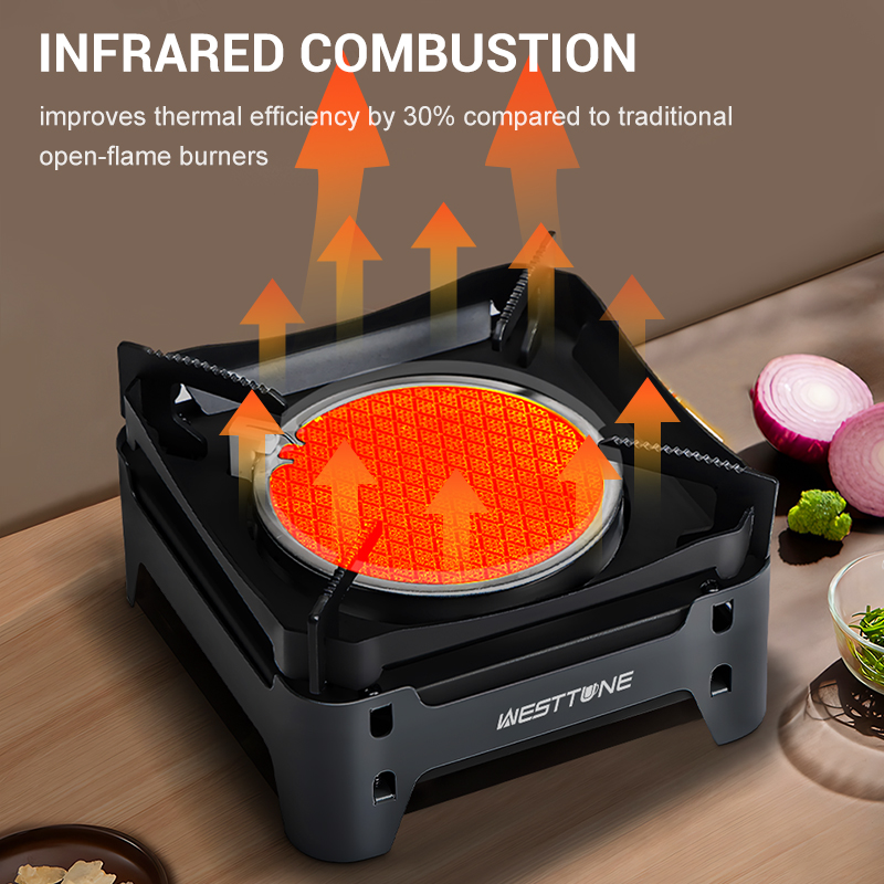 WESTTUNE Estufa de combustión  - Camping Cooking Windshield reseña y precio