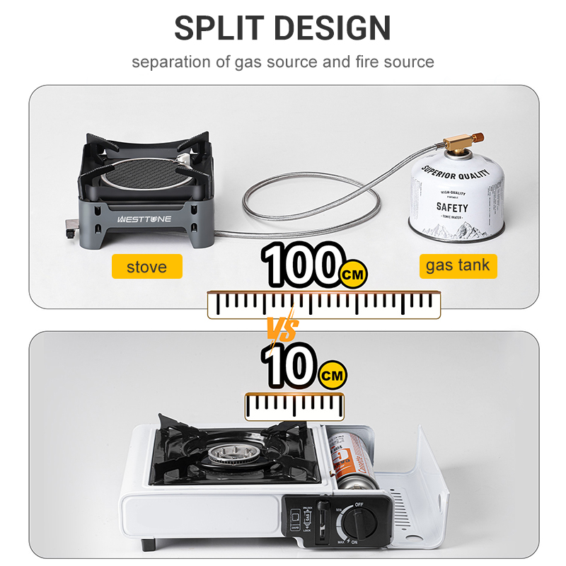 WESTTUNE Estufa de combustión  - Camping Cooking Windshield reseña y precio